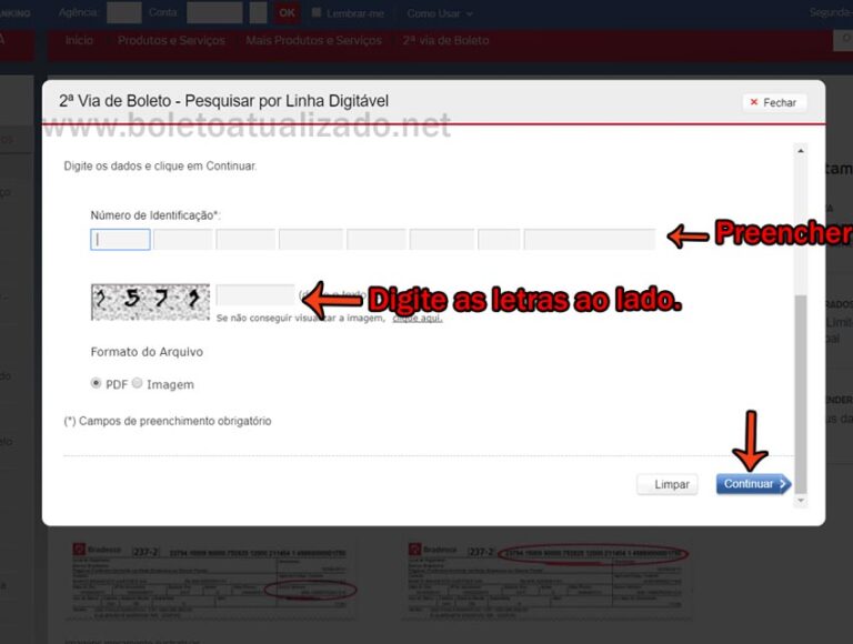 Atualizar Boleto Bradesco Vencido Passo A Passo 7837