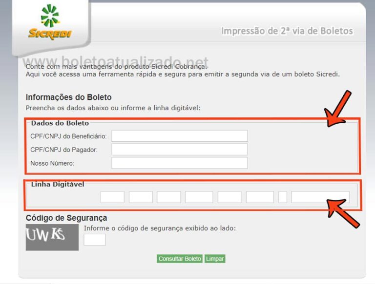 Atualizar Boleto Sicredi Vencido Passo A Passo